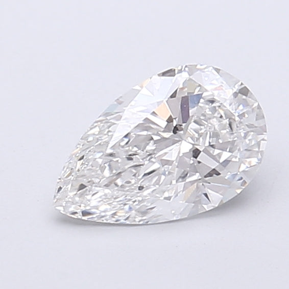 0.73 Carat Pear Shaped, Very Good Cut, D Color, VS1 Clarity, IGI Certified Lab Grown Diamond
