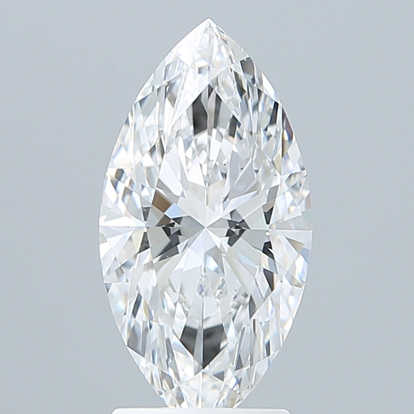 2.53 Carat Marquise Shaped, Excellent Cut, D Color, VS2 Clarity, IGI Certified Lab Grown Diamond