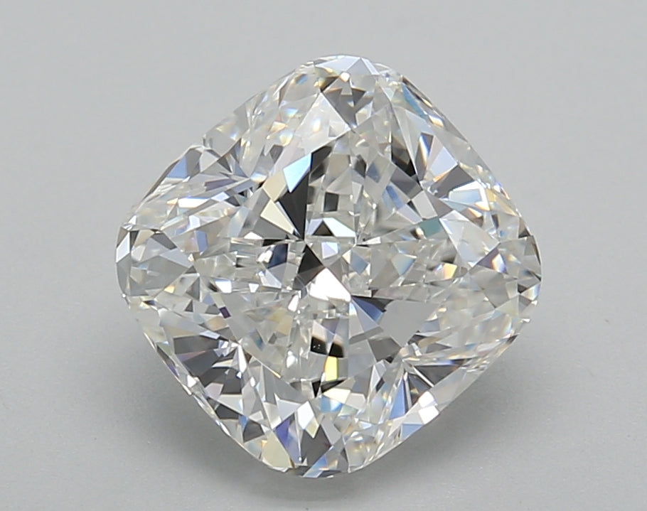 2.80 Carat Cushion Shaped, Very Good Cut, E Color, VS1 Clarity, IGI Certified Lab Grown Diamond