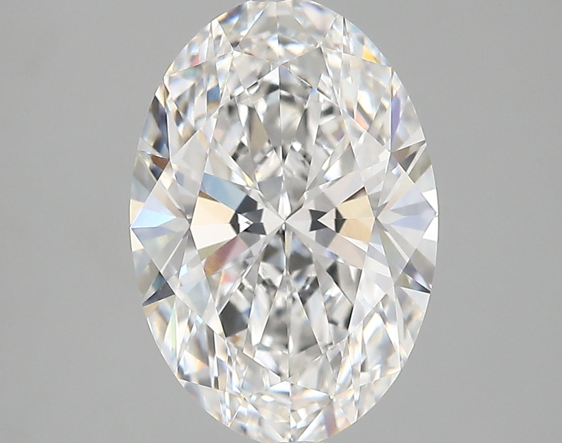 4.01 Carat Oval Shaped, Very Good Cut, E Color, VVS1 Clarity, IGI Certified Lab Grown Diamond