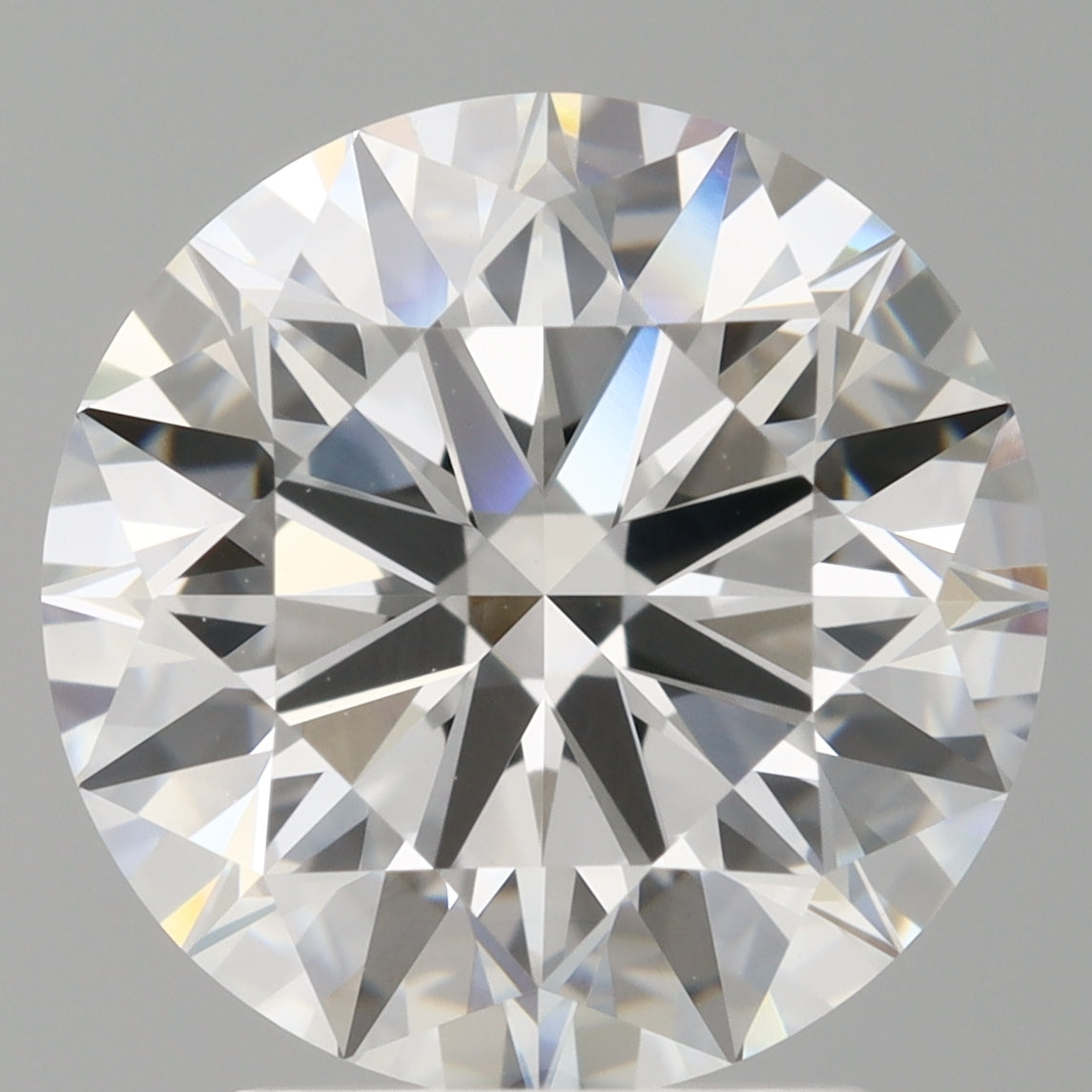 3.06 Carat Round Shaped, Ideal Cut, E Color, VVS2 Clarity, IGI Certified Lab Grown Diamond