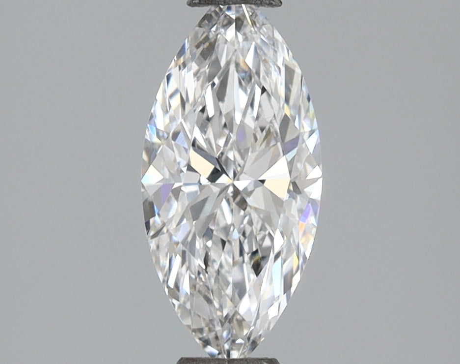 1.00 Carat Marquise Shaped, Ideal Cut, D Color, VVS2 Clarity, IGI Certified Lab Grown Diamond