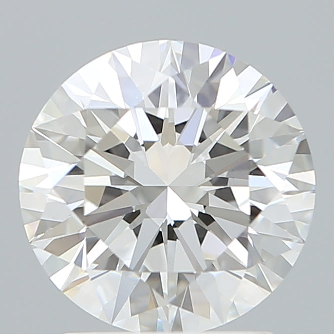 2.10 Carat Round Shaped, Ideal Cut, E Color, VVS2 Clarity, IGI Certified Lab Grown Diamond