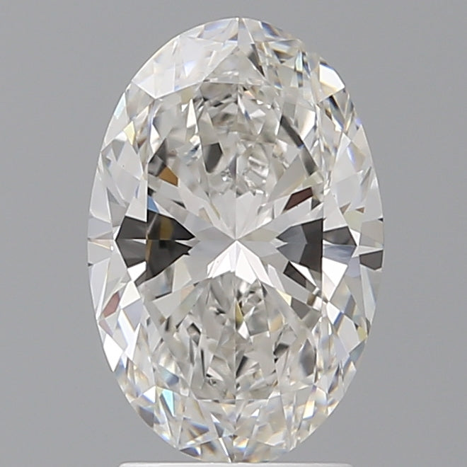 2.55 Carat Oval Shaped, Ideal Cut, F Color, VVS2 Clarity, IGI Certified Lab Grown Diamond