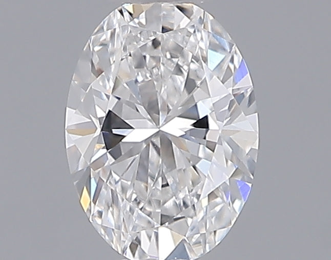 0.50 Carat Oval Shaped, Ideal Cut, D Color, VVS1 Clarity, IGI Certified Lab Grown Diamond