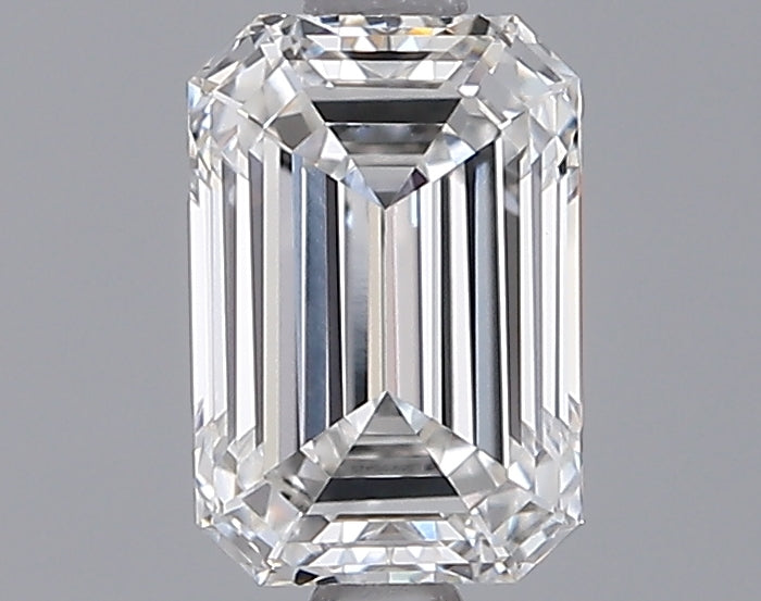 1.34 Carat Emerald Shaped, Ideal Cut, F Color, VVS1 Clarity, IGI Certified Lab Grown Diamond