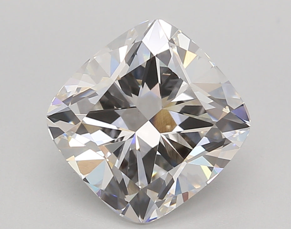 3.00 Carat Cushion Shaped, Ideal Cut, G Color, VVS2 Clarity, IGI Certified Lab Grown Diamond
