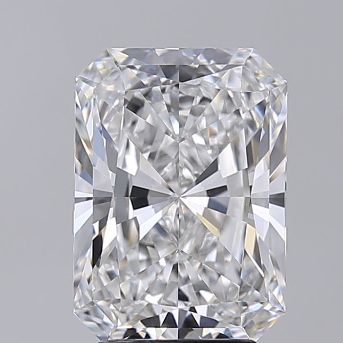 3.51 Carat Radiant Shaped, Excellent Cut, E Color, VVS2 Clarity, IGI Certified Lab Grown Diamond