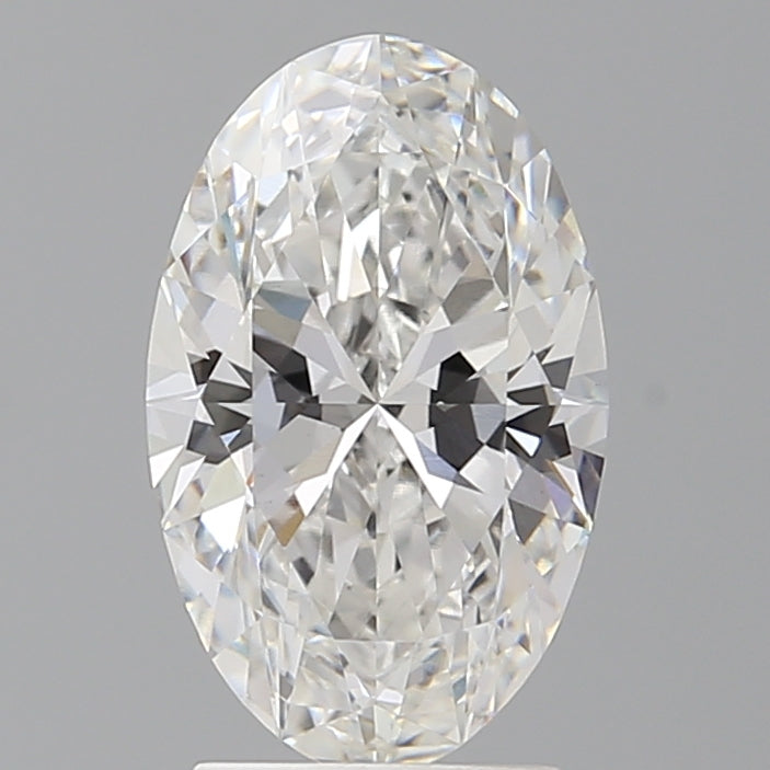 2.59 Carat Oval Shaped, Ideal Cut, E Color, VVS2 Clarity, IGI Certified Lab Grown Diamond