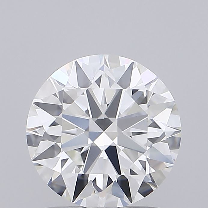 1.50 Carat Round Shaped, Excellent Cut, G Color, VVS2 Clarity, IGI Certified Lab Grown Diamond