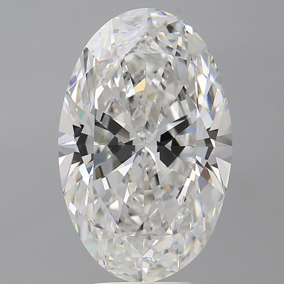 7.09 Carat Oval Shaped, Ideal Cut, E Color, VVS2 Clarity, IGI Certified Lab Grown Diamond