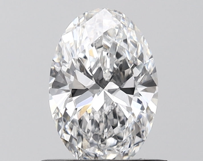 1.07 Carat Oval Shaped, Very Good Cut, D Color, VVS2 Clarity, IGI Certified Lab Grown Diamond