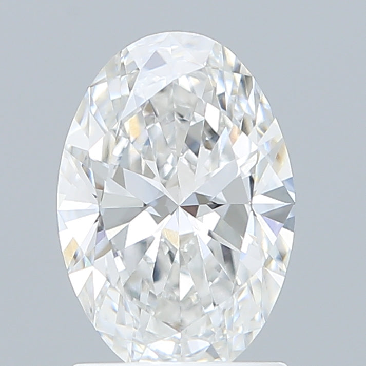 1.50 Carat Oval Shaped, Excellent Cut, D Color, VVS1 Clarity, IGI Certified Lab Grown Diamond