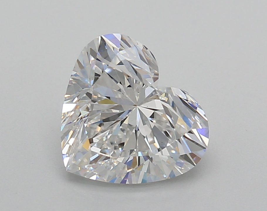 2.00 Carat Heart Shaped, Very Good Cut, E Color, VS1 Clarity, IGI Certified Lab Grown Diamond