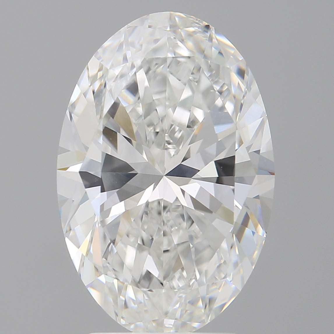 4.00 Carat Oval Shaped, Ideal Cut, E Color, VVS2 Clarity, IGI Certified Lab Grown Diamond