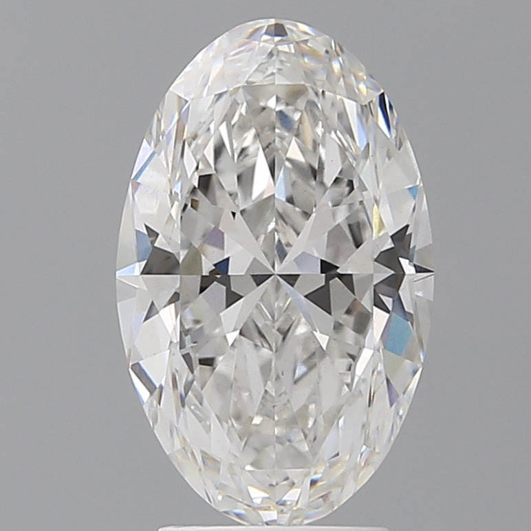 3.59 Carat Oval Shaped, Ideal Cut, E Color, VS1 Clarity, IGI Certified Lab Grown Diamond