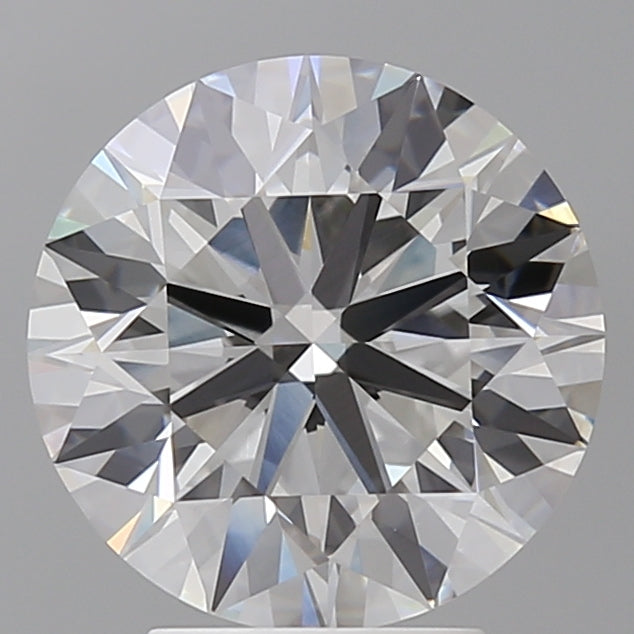 4.01 Carat Round Shaped, Ideal Cut, E Color, VVS2 Clarity, IGI Certified Lab Grown Diamond
