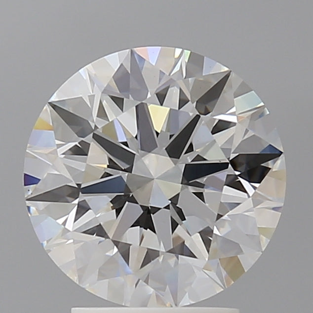 3.05 Carat Round Shaped, Ideal Cut, E Color, VVS2 Clarity, IGI Certified Lab Grown Diamond