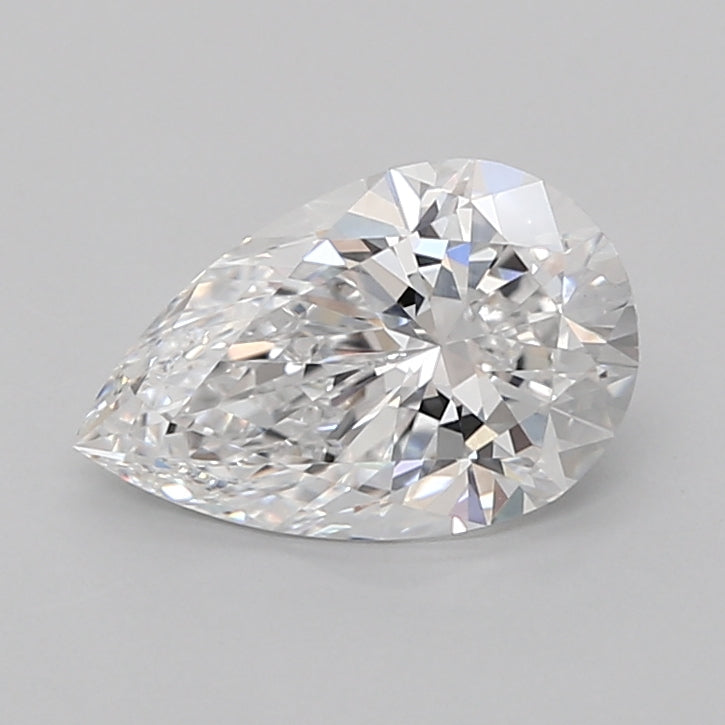 2.03 Carat Pear Shaped, Excellent Cut, D Color, VVS2 Clarity, IGI Certified Lab Grown Diamond