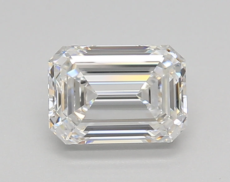 1.02 Carat Emerald Shaped, Ideal Cut, E Color, VVS1 Clarity, IGI Certified Lab Grown Diamond