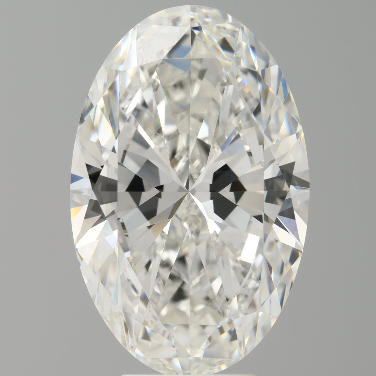 7.07 Carat Oval Shaped, Ideal Cut, F Color, VVS2 Clarity, IGI Certified Lab Grown Diamond