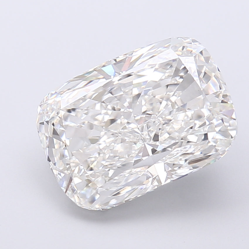 5.03 Carat Cushion Shaped, Very Good Cut, F Color, VVS2 Clarity, IGI Certified Lab Grown Diamond