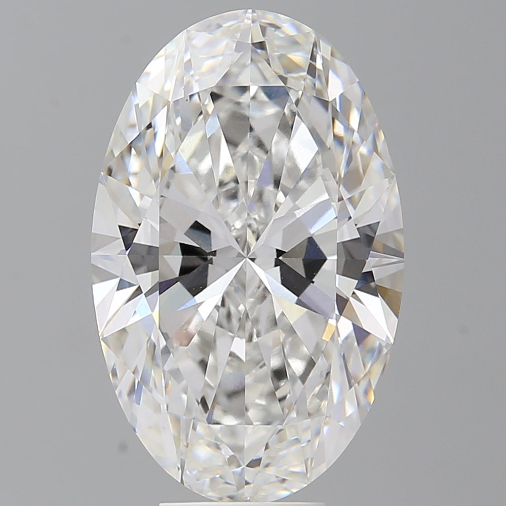 8.58 Carat Oval Shaped, Ideal Cut, E Color, VS1 Clarity, IGI Certified Lab Grown Diamond