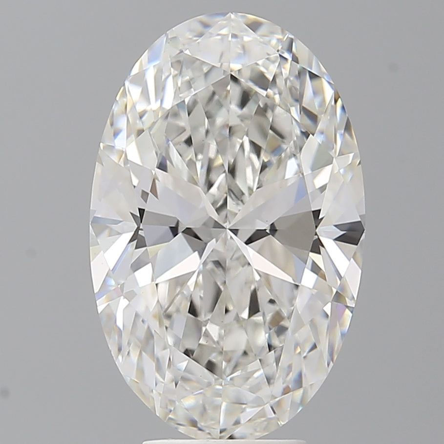 6.03 Carat Oval Shaped, Ideal Cut, F Color, VVS2 Clarity, IGI Certified Lab Grown Diamond