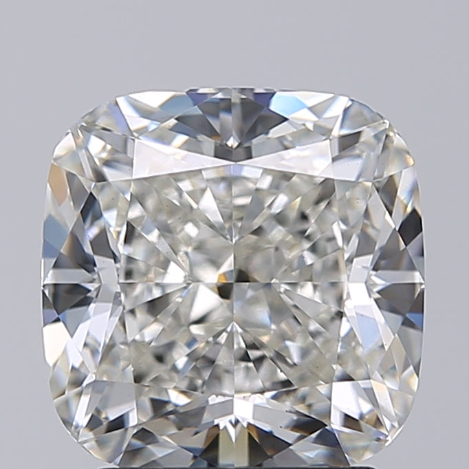 3.03 Carat Cushion Shaped, Ideal Cut, I Color, VS1 Clarity, GIA Certified Lab Grown Diamond