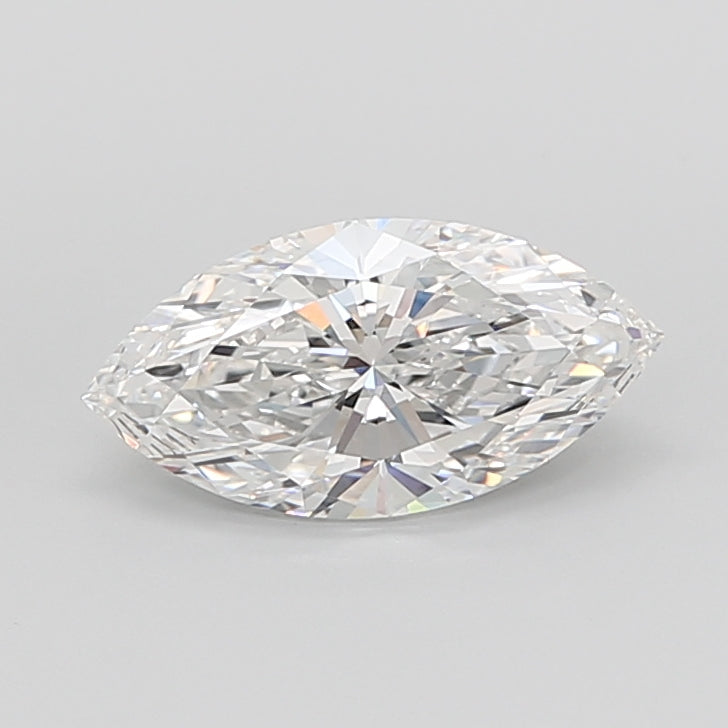 4.06 Carat Marquise Shaped, Ideal Cut, E Color, VVS2 Clarity, IGI Certified Lab Grown Diamond