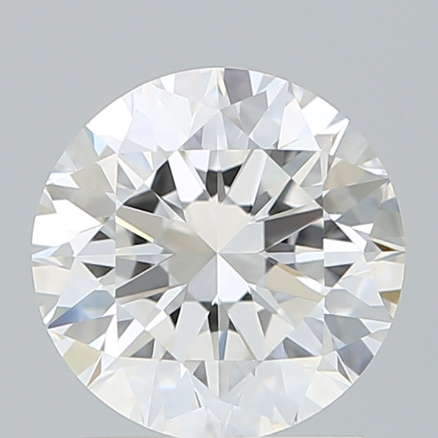 1.65 Carat Round Shaped, Excellent Cut, D Color, VVS2 Clarity, IGI Certified Lab Grown Diamond