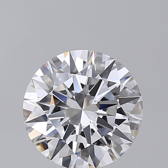 2.51 Carat Round Shaped, Excellent Cut, E Color, VVS2 Clarity, IGI Certified Lab Grown Diamond