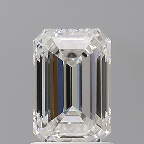 1.60 Carat Emerald Shaped, Ideal Cut, E Color, VVS2 Clarity, IGI Certified Lab Grown Diamond
