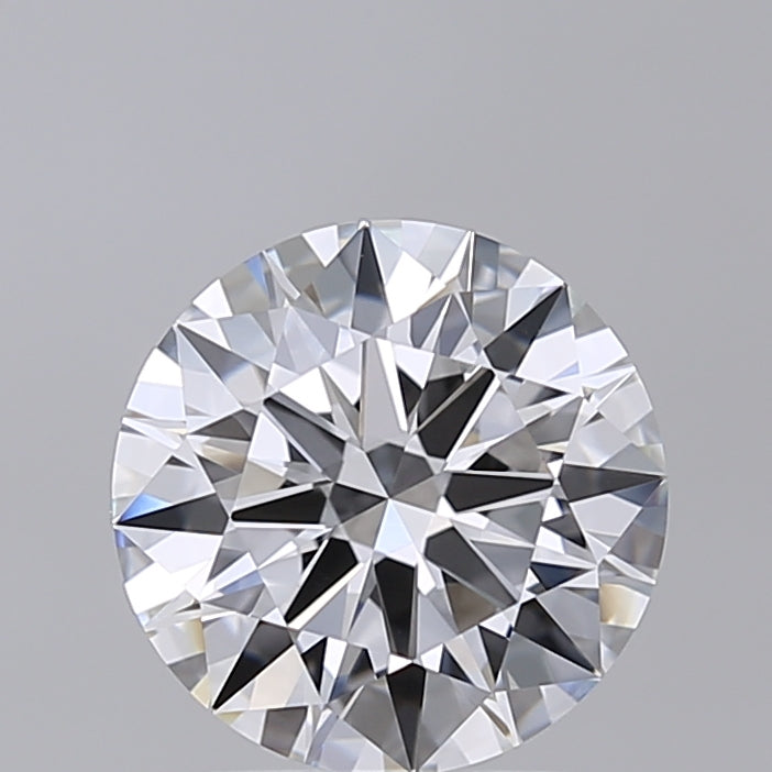 2.02 Carat Round Shaped, Excellent Cut, E Color, VVS2 Clarity, IGI Certified Lab Grown Diamond