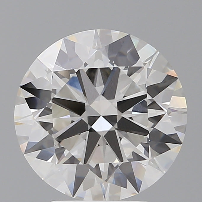 4.10 Carat Round Shaped, Ideal Cut, F Color, VVS2 Clarity, IGI Certified Lab Grown Diamond
