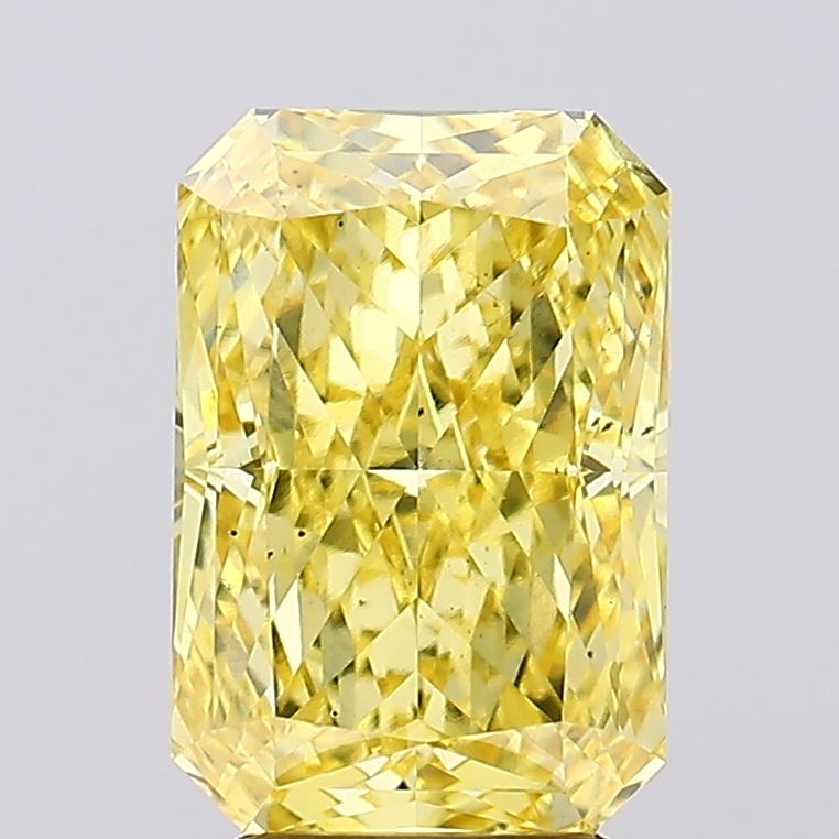 3.61 Carat Radiant Shaped, Ideal Cut, SI1 Clarity, IGI Certified Lab Grown Diamond
