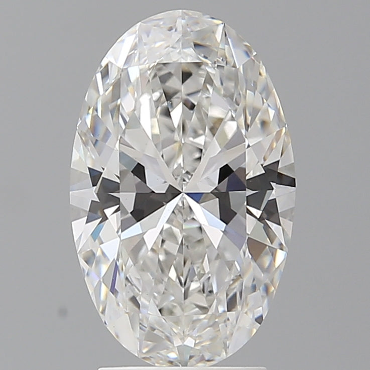 3.04 Carat Oval Shaped, Ideal Cut, E Color, VVS2 Clarity, IGI Certified Lab Grown Diamond
