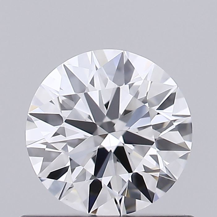 0.53 Carat Round Shaped, Ideal Cut, D Color, VVS2 Clarity, IGI Certified Lab Grown Diamond