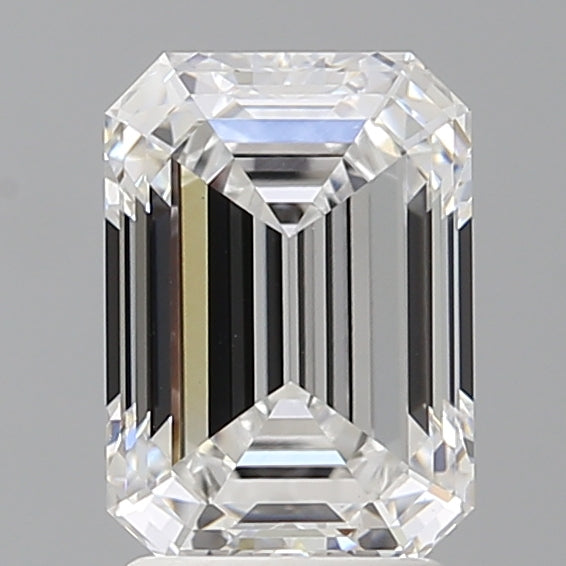 2.52 Carat Emerald Shaped, Ideal Cut, D Color, VVS2 Clarity, IGI Certified Lab Grown Diamond