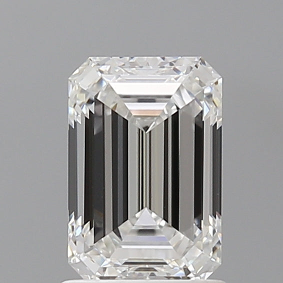 1.57 Carat Emerald Shaped, Ideal Cut, E Color, VVS2 Clarity, IGI Certified Lab Grown Diamond