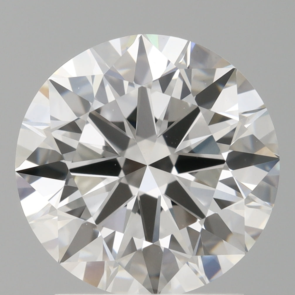 2.04 Carat Round Shaped, Ideal Cut, F Color, VVS2 Clarity, IGI Certified Lab Grown Diamond