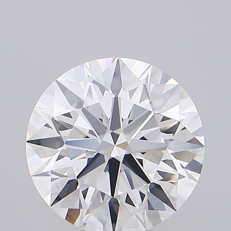 5.62 Carat Round Shaped, Ideal Cut, E Color, VVS2 Clarity, IGI Certified Lab Grown Diamond