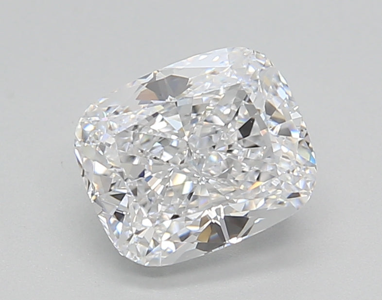 1.51 Carat Elongated Cushion Shaped, Ideal Cut, D Color, VVS1 Clarity, IGI Certified Lab Grown Diamond