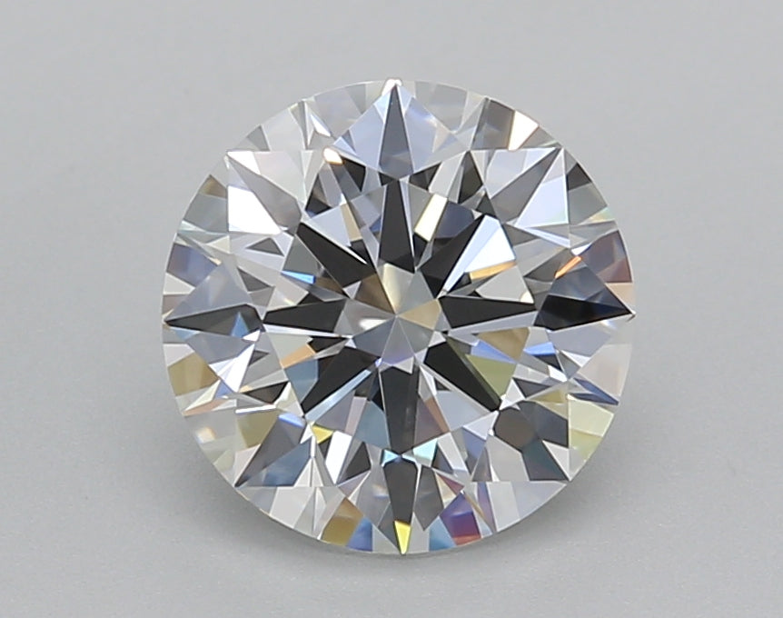 2.02 Carat Round Shaped, Ideal Cut, D Color, VVS2 Clarity, IGI Certified Lab Grown Diamond
