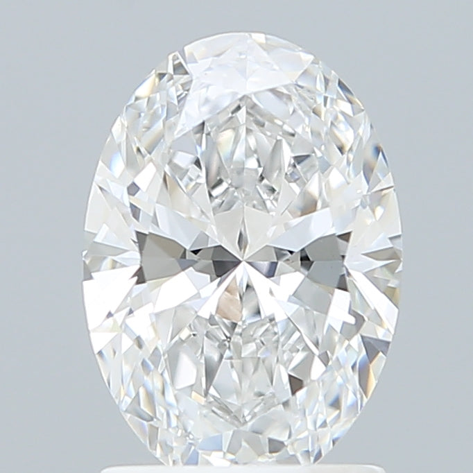 1.57 Carat Oval Shaped, Ideal Cut, E Color, VVS2 Clarity, IGI Certified Lab Grown Diamond