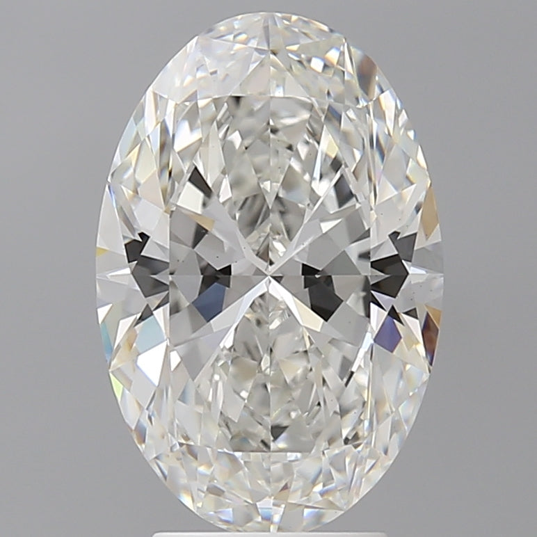 4.02 Carat Oval Shaped, Ideal Cut, F Color, VS1 Clarity, IGI Certified Lab Grown Diamond