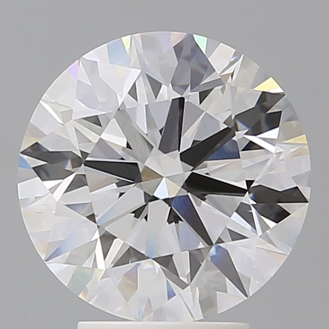 4.03 Carat Round Shaped, Ideal Cut, E Color, VVS2 Clarity, IGI Certified Lab Grown Diamond