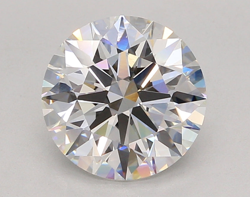 3.04 Carat Round Shaped, Ideal Cut, E Color, VVS2 Clarity, IGI Certified Lab Grown Diamond