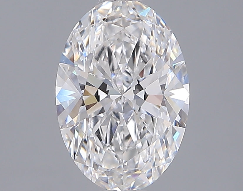 1.54 Carat Oval Shaped, Ideal Cut, D Color, VVS2 Clarity, IGI Certified Lab Grown Diamond