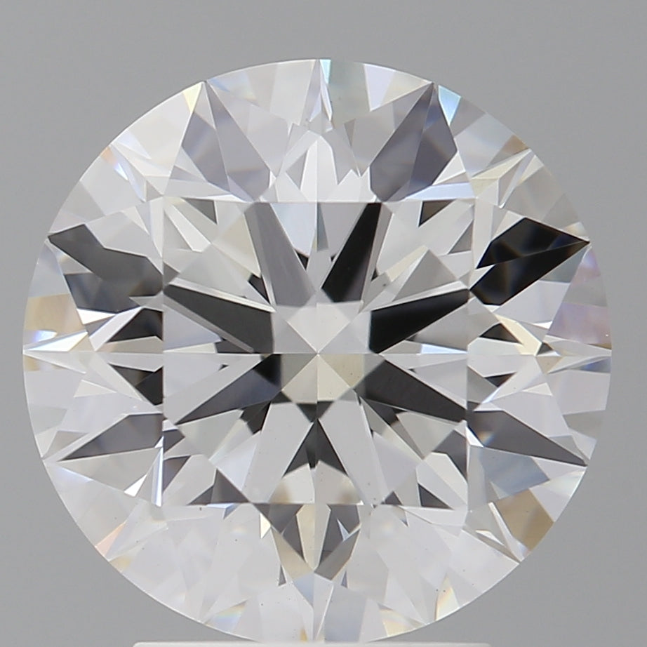 3.52 Carat Round Shaped, Ideal Cut, E Color, VVS2 Clarity, IGI Certified Lab Grown Diamond
